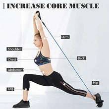 Load image into Gallery viewer, Yunjetech Resistance Bands Set, Rubber Workout Bands with Door Anchor, Handles and Leg Ankle Straps for Exercise, Elastic Resistant Fitness Bands for Working Out for Man and Women