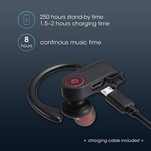 Load image into Gallery viewer, noot products NP11 Wireless Bluetooth Earbuds Headphones with Mic, Volume & Remote Control IPX7 Sweatproof in-Ear for Sports, Running, Gym