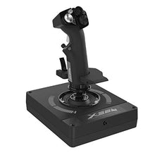 Load image into Gallery viewer, Logitech G X56 H.O.T.A.S Throttle and Joystick Flight Simulator Game Controller, 4 Spring Options, +189 Programmable Controls, RGB Lighting, 2x USB, PC - Black