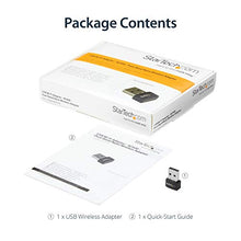 Load image into Gallery viewer, StarTech.com Wireless USB WiFi Adapter Dual Band AC600 Wireless Dongle - 2.4GHz / 5GHz - 802.11ac Wi-Fi Laptop Adapter (USB433ACD1X1)