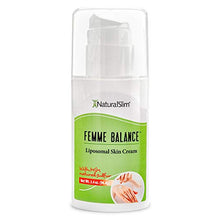Load image into Gallery viewer, NaturalSlim Femme Balance - Progesterone Cream for Women - Natural Hormonal Balance & Menopause Support Creams for Women's Health - Liposomal Skin Cream - 60 Pumps 3.4 oz