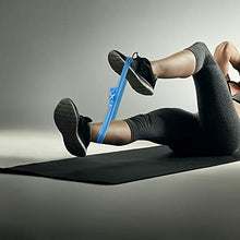 Load image into Gallery viewer, A AZURELIFE Resistance Bands, Professional Non-Latex Elastic Exercise Bands, 5 ft. Long Stretch Bands for Physical Therapy, Yoga, Pilates, Rehab, at-Home or The Gym Workouts, Strength Training
