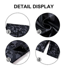 Load image into Gallery viewer, MAZUSPORTS Women's Maternity Yoga Shorts Over The Belly Active Comfy Biker Workout Running Athletic Shorts Side Pockets Camo, Small