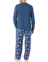 Load image into Gallery viewer, Amazon Essentials Men's Disney Star Wars Marvel Flannel Pajama Sleep Set, 2-Piece Marvel Captain America, XX-Large
