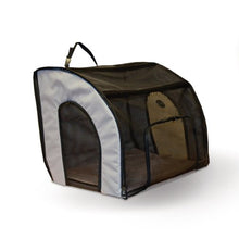 Load image into Gallery viewer, K&H Pet Products Travel Safety Carrier for Pets Gray/Black Medium 24 X 19 X 17 Inches