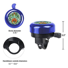 Load image into Gallery viewer, ZYCCW Customized Design Bike Bicycle Bell, Loud Long Crisp Clear Sound for Adults Kids Mountain Road Bike BMX Electric Bike (Evil Eye Hamsa Hand)