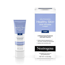 Load image into Gallery viewer, Neutrogena Healthy Skin Anti-Wrinkle Retinol Night Cream with Vitamin E and Vitamin B5 - Night Moisturizer Cream with Retinol, Vitamin E, Vitamin B5, Glycerin, 1.4 oz