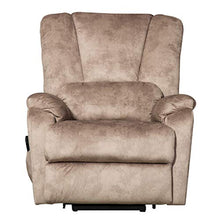 Load image into Gallery viewer, CANMOV Power Lift Recliner Chair for Elderly- Heavy Duty and Safety Motion Reclining Mechanism-Antiskid Fabric Sofa Living Room Chair with Overstuffed Design, Camel