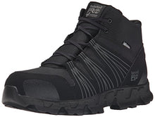 Load image into Gallery viewer, Timberland PRO Men's Powertrain Mid Alloy Toe ESD Industrial Hiking Boot, Black Synthetic, 12 M US