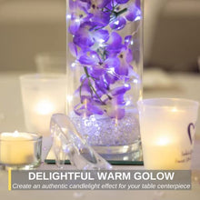 Load image into Gallery viewer, 48pcs Battery Tea Lights & 24pcs Candle Holder Set, Idea for Table Centerpiece,Wedding,Holiday,Home Decor