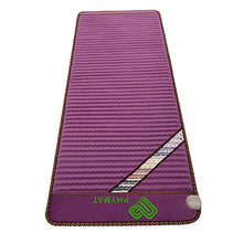 Load image into Gallery viewer, PHYMAT Far Infrared Amethyst Heating Pad (67"x27")- 5 Color Natural Crystal Heat Mat - Amethyst Infrared Heating Mat with Auto Shut Off - EMF Free,Overheat Protection,Smart Control