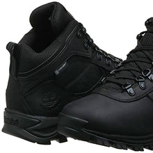 Load image into Gallery viewer, Timberland Men's Anti-Fatigue Hiking Waterproof Leather Mt. Maddsen Sneaker, Black, 11