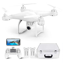 Load image into Gallery viewer, Potensic T25 GPS Drone, FPV RC Drone with Camera 1080P HD WiFi Live Video, Auto Return Home, Altitude Hold, Follow Me, 2 Batteries and Carrying Case