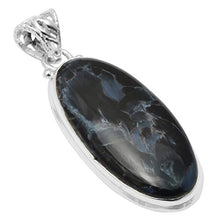 Load image into Gallery viewer, Silver Palace Natural Pietersite Gemstone 925 Sterling Silver Handmade Pendant For Men & Womens