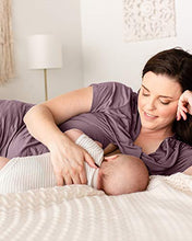 Load image into Gallery viewer, Kindred Bravely Davy Ultra Soft Maternity & Nursing Pajamas Sleepwear Set (Dusty Mauve, Small)