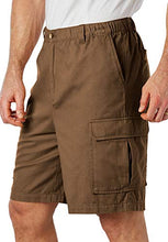 Load image into Gallery viewer, KingSize Men's Big & Tall Knockarounds 8" Cargo Shorts - Big - 9XL, Steel Gray