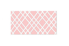 Load image into Gallery viewer, Select-Your-Color Fabric Bulletin-Memo Board & Photo Frame with Ribbons: Slim (9" x 24") (Pink)