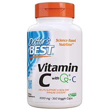 Load image into Gallery viewer, Doctor's Best Vitamin C with Quali-C 1000 mg, Healthy Immune System, 360 Count (Pack of 1)