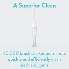 Load image into Gallery viewer, Tao Clean Sonic Toothbrush and Cleaning Station – Super Nova White – Electric Toothbrush with Patented Docking Technology, Ergonomic Handle, Dual Speed Settings