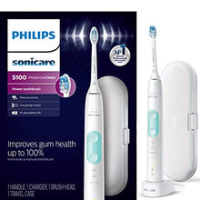 Load image into Gallery viewer, Philips Sonicare ProtectiveClean 5100 Rechargeable Electric Power Toothbrush, White, HX6857/11