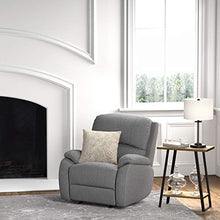 Load image into Gallery viewer, Amazon Brand – Ravenna Home Oakesdale Contemporary Recliner, 35.4"W, Langley Grey