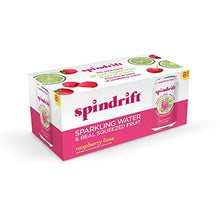 Load image into Gallery viewer, Spindrift, Sparkling Water, Raspberry, 12 oz (pack of 8)