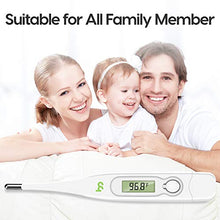 Load image into Gallery viewer, Medical Oral Thermometer for Adults, Thermometer for Fever, Oral Underarm Rectal Temperature Thermometer for Adults and Kids, Fast and Accurate, C/F Switchable by Femometer