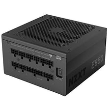 Load image into Gallery viewer, NZXT E850 - NP-1PM-E850A-US - 850-Watt ATX Gaming Power Supply (PSU) - Fully Modular Design - 80 Plus Gold Certified - Silent Operation - Digital Voltage and Temperature Monitoring - 10 Year Warranty