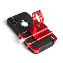 Load image into Gallery viewer, GUB Thick Case Design Bike & Motorcycle Phone Mount Handlebar Holder Adjustable Compatible with iPhone XR Xs 7s 8 Plus,Compatible with SamsungS7/S6/Note5/4,Any Cell Phones with Thick Phone Case (red)