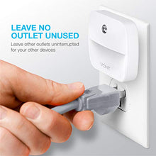 Load image into Gallery viewer, Vont 'Aura' LED Night Light (Plug-in) Super Smart Dusk to Dawn Sensor, Auto Night Lights Suitable for Bedroom, Bathroom, Toilet, Stairs, Kitchen, Hallway, Kids, Adults, Compact Nightlight (4 Pack)