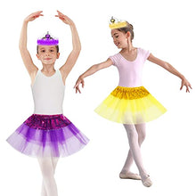 Load image into Gallery viewer, 10 Pieces Princess Tutu Skirts for Kids Rainbow Ballet Costume Dress Up Clothes with Accessories for Little Girls Party (10 pcs)