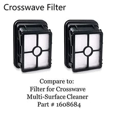 Load image into Gallery viewer, Replacement Parts for Bissell CrossWave 1785 2306 2551 Series Wet Dry Vacuum Cleaner, 1785A 2306A Replacements 1 Set Pet & Multi Surface & Wood Floor & Area Rug Brush Rolls and 2 Pack 1866 Filters
