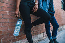 Load image into Gallery viewer, Polar Bottle Sport Insulated Water Bottle - BPA-Free, Sport & Bike Squeeze Bottle with Handle (Contender - Charcoal & Silver, 24 oz)