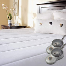 Load image into Gallery viewer, Sunbeam heated mattress pad, KING size.
