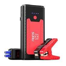 Load image into Gallery viewer, SUHU Car Battery Jump Starter, 1500A Peak Car Booster for Up to 7.0L Gas or 5.5L Diesel Engine, Long Standby 3.0 Quick Charge 12V Auto Battery Booster, Portable Power Pack for Cars, Trucks, SUV