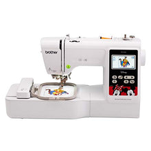 Load image into Gallery viewer, Brother PE550D Embroidery Machine, 125 Built-in Designs Including 45 Disney Designs, 4" x 4" Hoop Area, Large 3.2" LCD Touchscreen, USB Port, 9 Font Styles