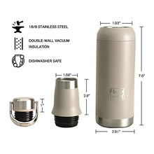 Load image into Gallery viewer, TIMBER RIDGE Oversized Zero Gravity Lounge Chair with 17 oz Sports Water Bottle, XL Padded Patio Chair with Cup Holder, Folding Reclining Lawn Chair with Adjustable Headrest, Support up to 350LBS