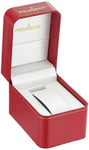 Load image into Gallery viewer, Peugeot Men's Classic Vintage Watch - Curved Stainless Steel Case with Genuine Leather Band