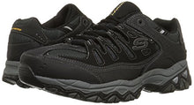 Load image into Gallery viewer, Skechers Afterburn M. Fit Black 10.5