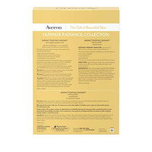 Load image into Gallery viewer, Aveeno Ultimate Radiance Collection Skincare Gift Set with Brightening Daily Face Scrub, Peel-Off Face Mask, and Infusion Drops, Evens Skin Tone for Softer, and Glowing Skin, 3 items