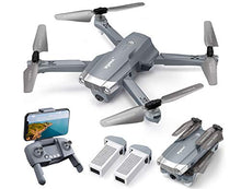 Load image into Gallery viewer, RC Toys, SYMA X500 Foldable GPS Drone with 4K UHD Camera, Quadcopter Helicopter UAV with Brush Motor, Auto Return Home, Follow Me, 28x2 Minutes Flight Time, Long Control Range, Includes Carrying Bag