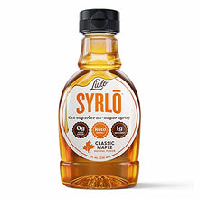 Load image into Gallery viewer, Livlo Sugar Free Keto Maple Syrup - Low Carb & Keto Friendly Pancake Syrup - 1g Net Carbs & 10 Calories per Serving - Made with Allulose - Sugar Alcohol Free - Syrlō - 8oz