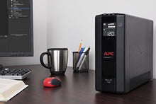 Load image into Gallery viewer, APC UPS 1500VA UPS Battery Backup and Surge Protector, BX1500M Backup Battery Power Supply, AVR, Dataline Protection