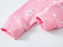 Load image into Gallery viewer, Babyroom Girls Matching Doll&toddler 4 Piece Cotton Pajamas Toddler Unicorn Sleepwear size 7 Pink