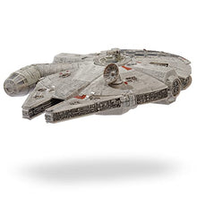 Load image into Gallery viewer, STAR WARS MICRO GALAXY SQUADRON Assault Class Millennium Falcon - 7-Inch Vehicle with 1-Inch Han Solo, Chewbacca, Princess Leia and OBI-Wan Kenobi Micro Figures