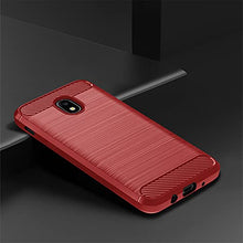Load image into Gallery viewer, Asuwish Compatible with Samsung Galaxy J3 Orbit J 3 Star 2018 3J Achieve Case and Tempered Glass Screen Protector Cover Cell Accessories Phone Cases for Glaxay J3V V 3rd Gen SM J337A J337V J337 Red