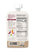 Load image into Gallery viewer, Serenity Kids Baby Food, Organic Sweet Potato, Carrot and Beet with Olive Oil, For 6+ Months, 3.5 Ounce Pouch (12 Pack)