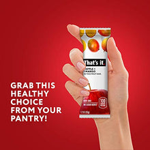 Load image into Gallery viewer, That's it. Apple + Mango 100% Natural Real Fruit Bar, Best High Fiber Vegan, Gluten Free Healthy Snack, Paleo for Children & Adults, Non GMO No Sugar Added, No Preservatives Energy Food (12 Pack)