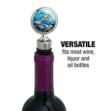 Load image into Gallery viewer, Shark Ocean Selfie Wine Bottle Stopper