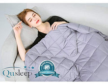 Load image into Gallery viewer, Qusleep Diamond Weighted Blanket - 48''72''15LB - Calm, Sleep Better and Relax naturally. Multiple Sizes and for Adult and Kids